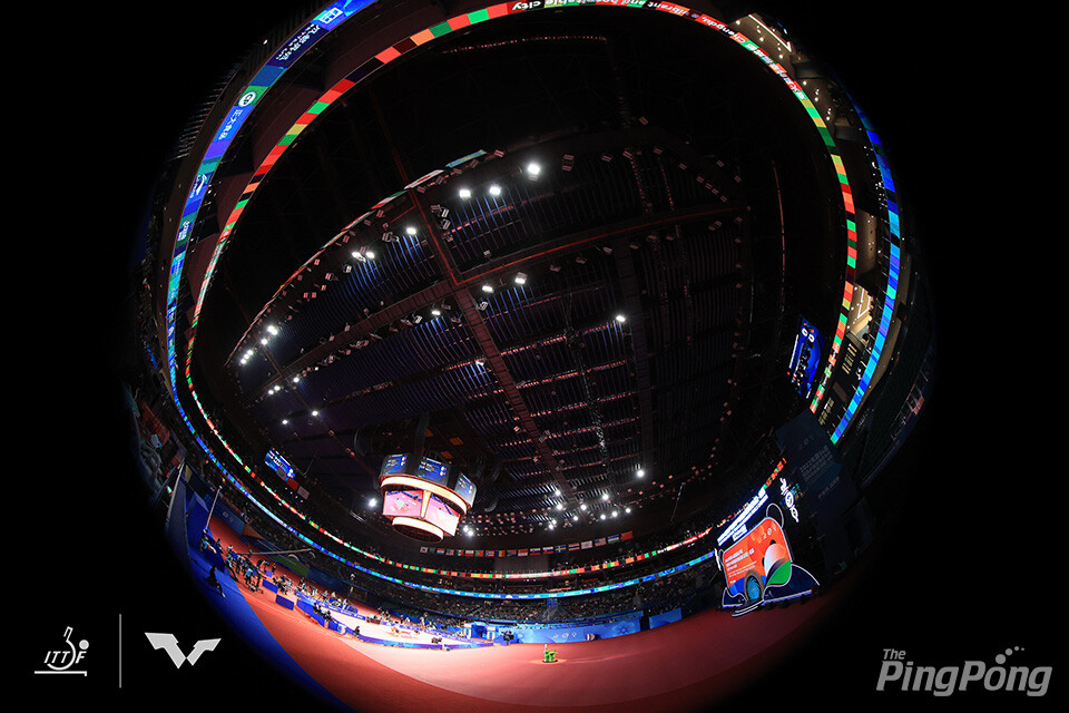 ▲ 판다의 고향 청두에서 개막했던 대회는 끝났지만 탁구는 계속된다. 2024년 단체전 세계선수권대회는 그리고, 한국의 부산에서 열린다. 사진 국제탁구연맹(ITTF) 제공.