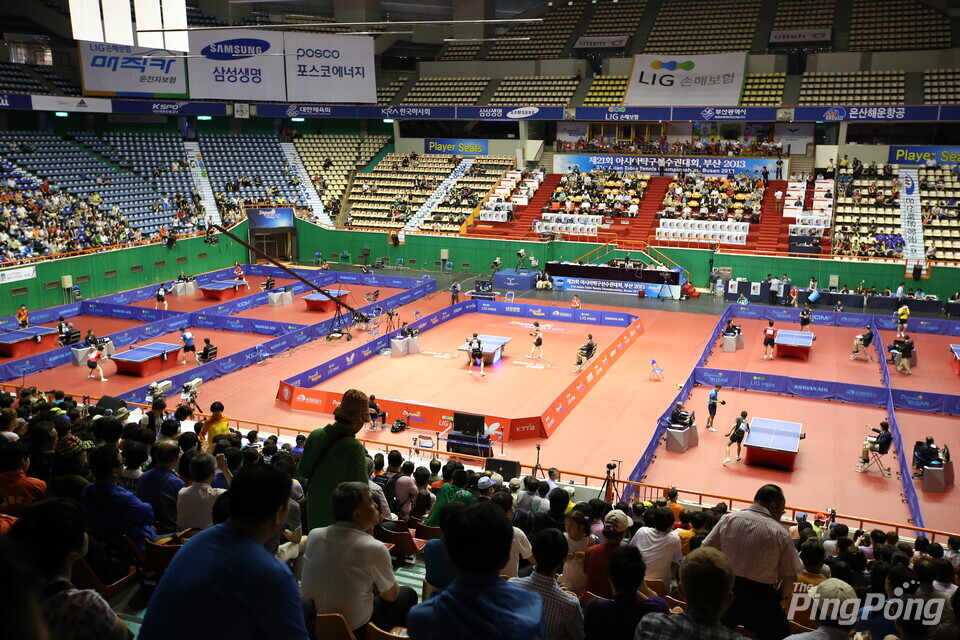 ▲ 2013년 제21회 부산 대회(사진) 이후 10년 만에 다시 한국에서 아시아선수권대회가 열린다.