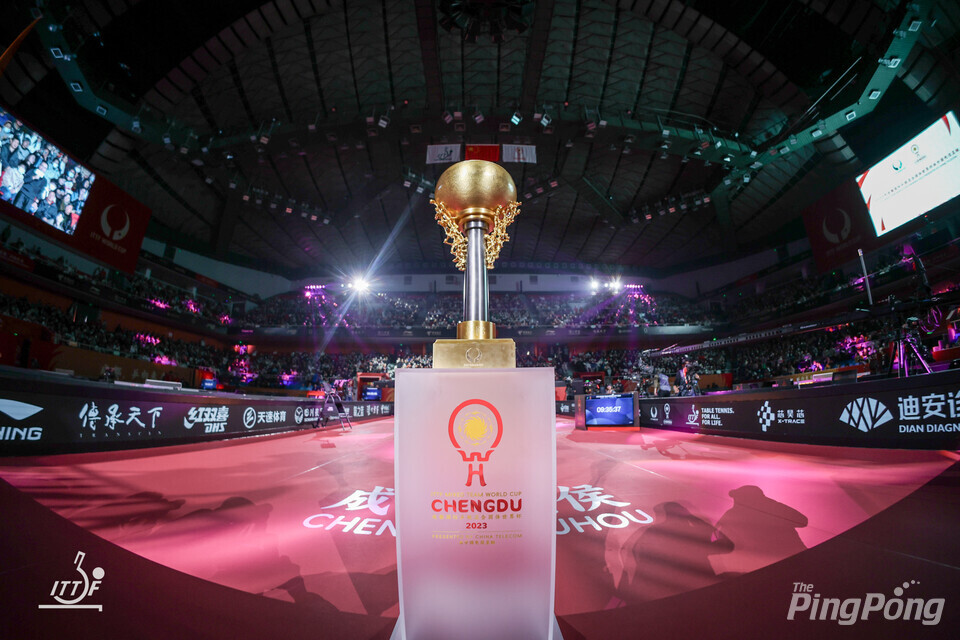 ▲ 2023 ITTF 혼합단체전 월드컵 첫 대회가 중국 청두에서 열리고 있다. 사진_ITTF.