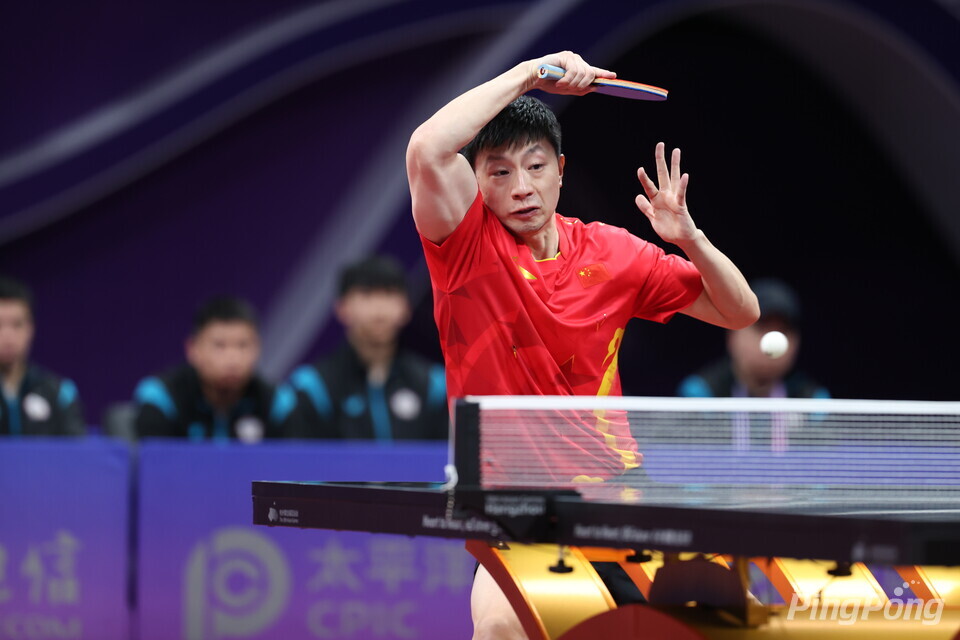 ▲ 노장 마롱은 여전히 중국대표팀의 핵심 선수다. 이번 대회에서 최다 금메달리스트에 도전한다.