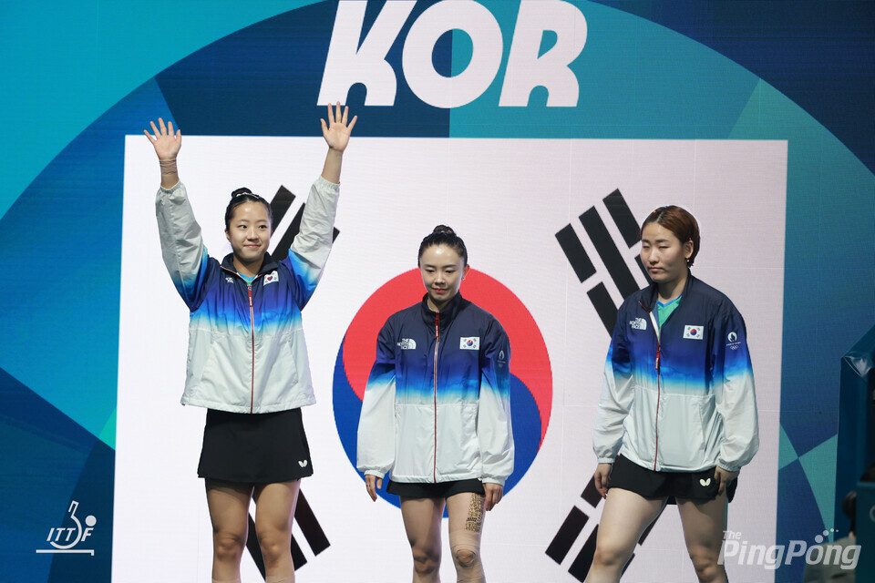 한국 여자탁구 16년 만에 올림픽 메달 땄다! 2024 파리올림픽 단체전